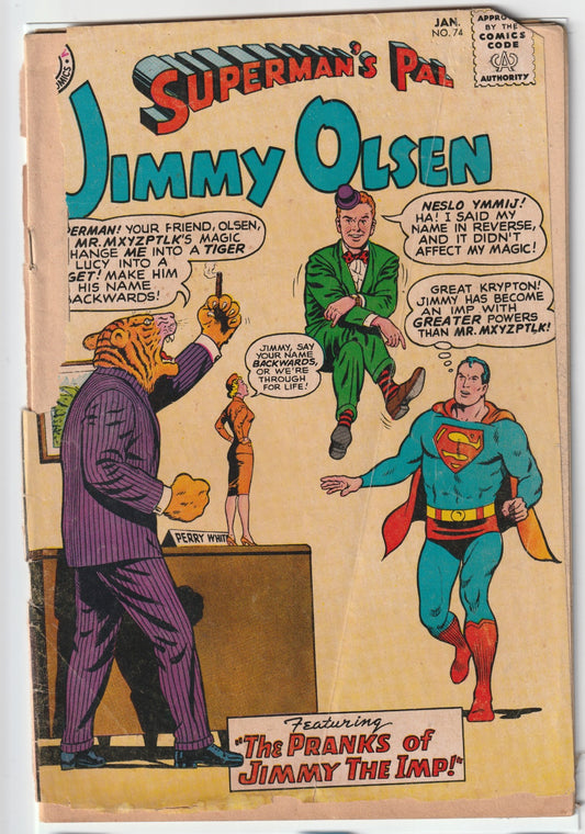 Superman's Pal Jimmy Olsen (1954) #74