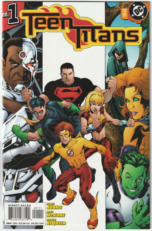 Teen Titans Vol. 3 #1 (2003) (NM/NM-) (1st App Modern Teen Titans)
