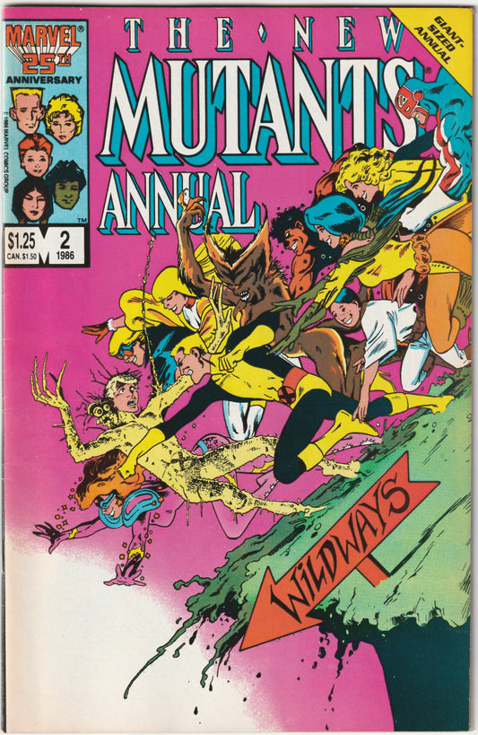 New Mutants Annual #2 (1986) – First Appearance of Psylocke (VF)