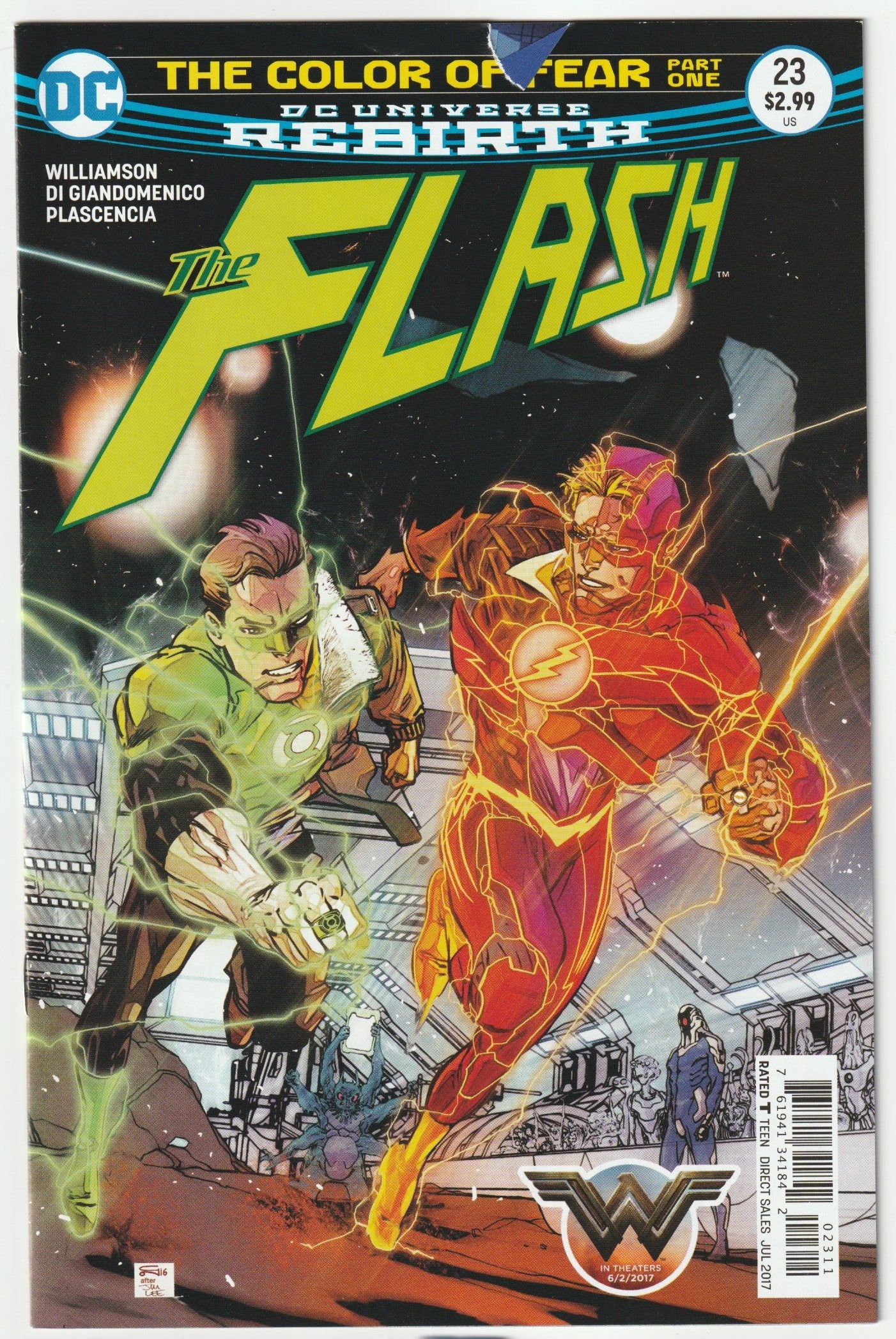 The Flash (2016) #23 Feat. Green Lantern
