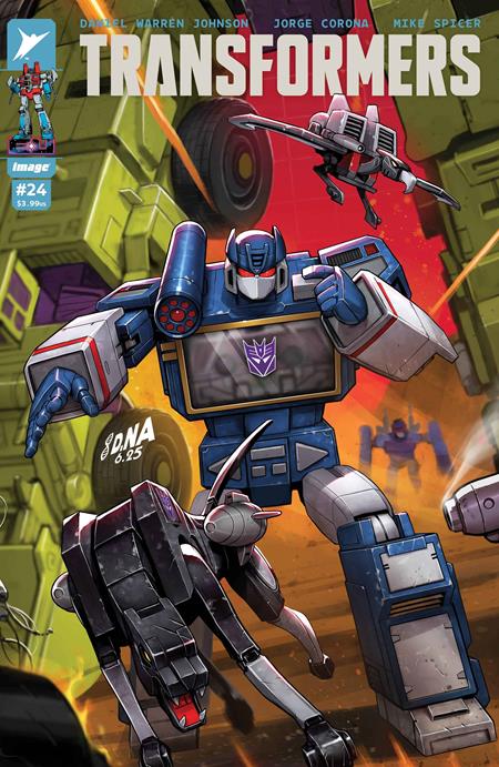 Transformers #24 Cover C David Nakayama 1:10 Incentive Variant – Image Comics 2025