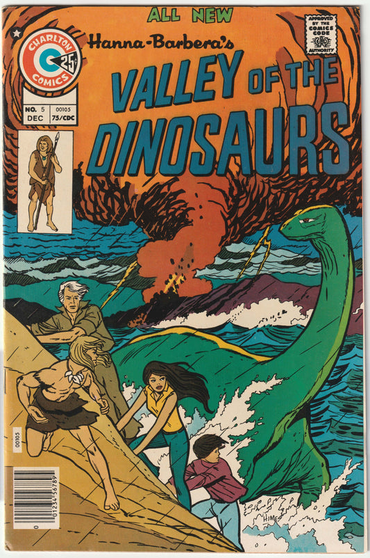 Valley of the Dinosaurs #5 (Raw, 1975) – Hanna-Barbera (VF)