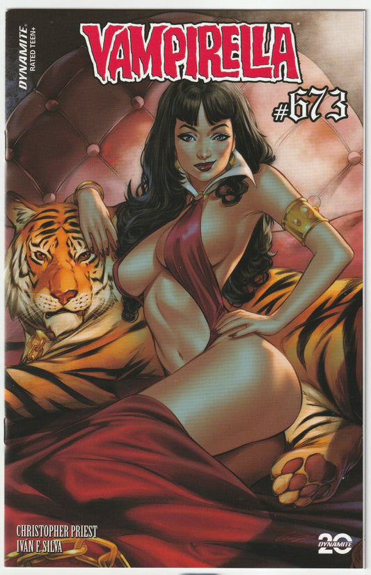 Vampirella Vol. 8 #673 (Cover B Elias Chatzoudis, Dynamite Comics, 2024)  NM/NM-