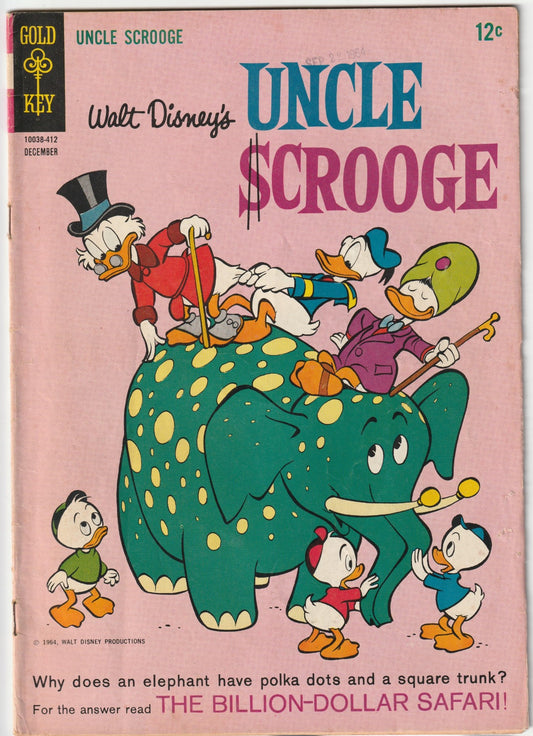 Uncle Scrooge #54 (Dell Comics, 1964)