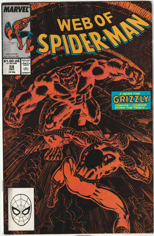 Web of Spider-Man #58