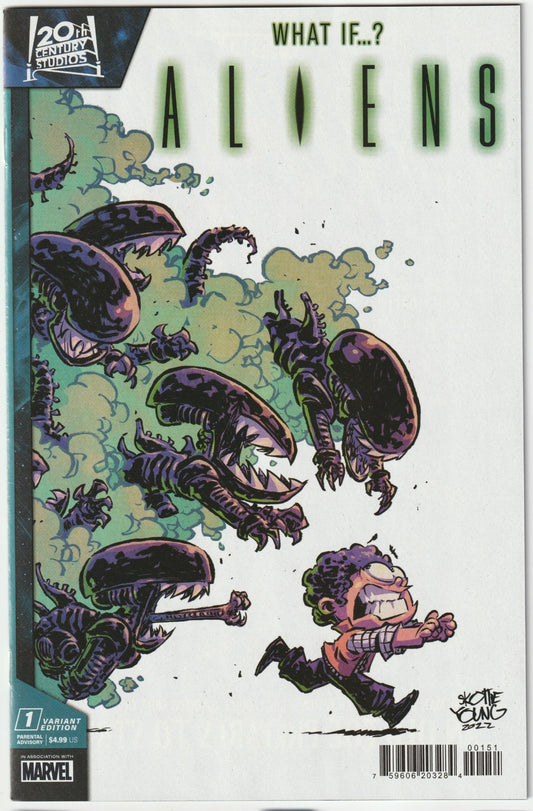 Aliens: What If...? #1 (Marvel Comics, 2024) Skottie Young Variant (NM/NM+)