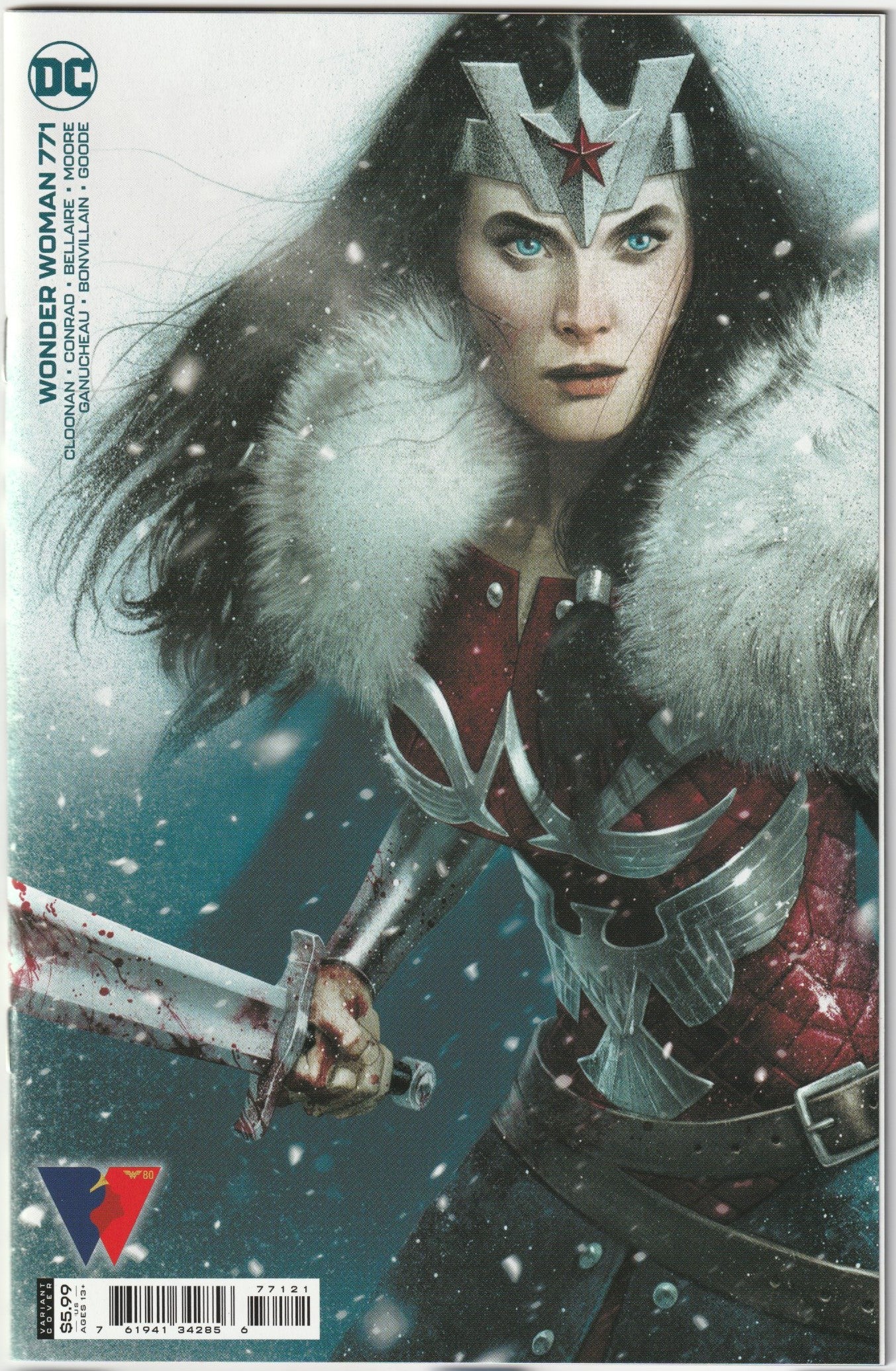 Wonder Woman #771 Joshua Middleton Variant Cover (DC, 2021) (NM/NM-)