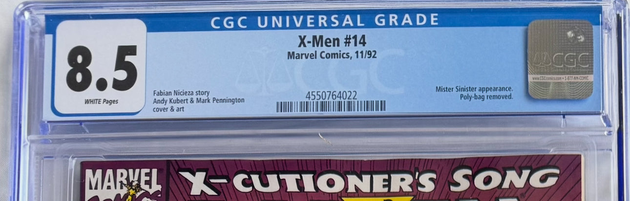 X-Men Vol. 2 Issue #14 (CGC 8.5) – Key Mister Sinister Appearance