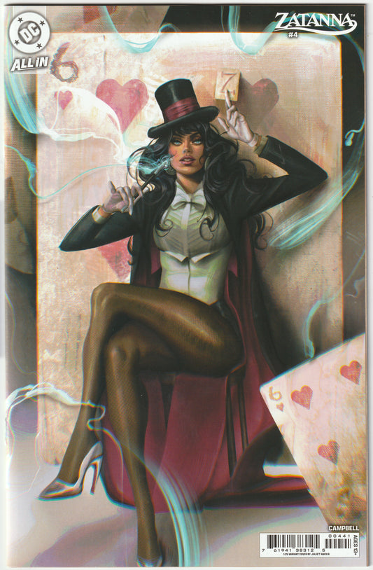 Zatanna #4 (Juliet Nneka 1:25 Incentive Trade Cover, DC 2025)