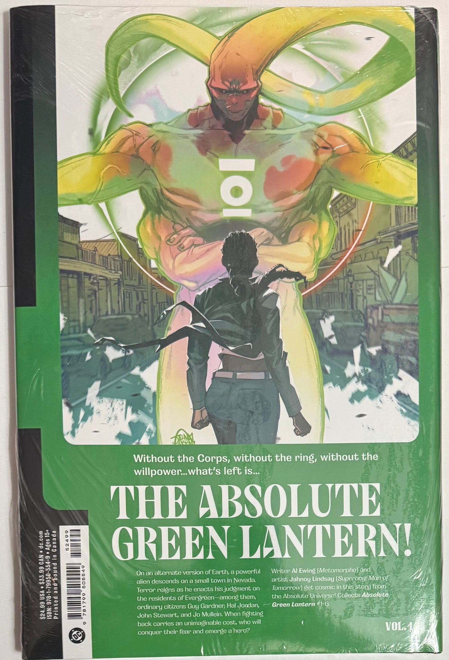 ABSOLUTE GREEN LANTERN Hard Cover Volume 01 Without Fear