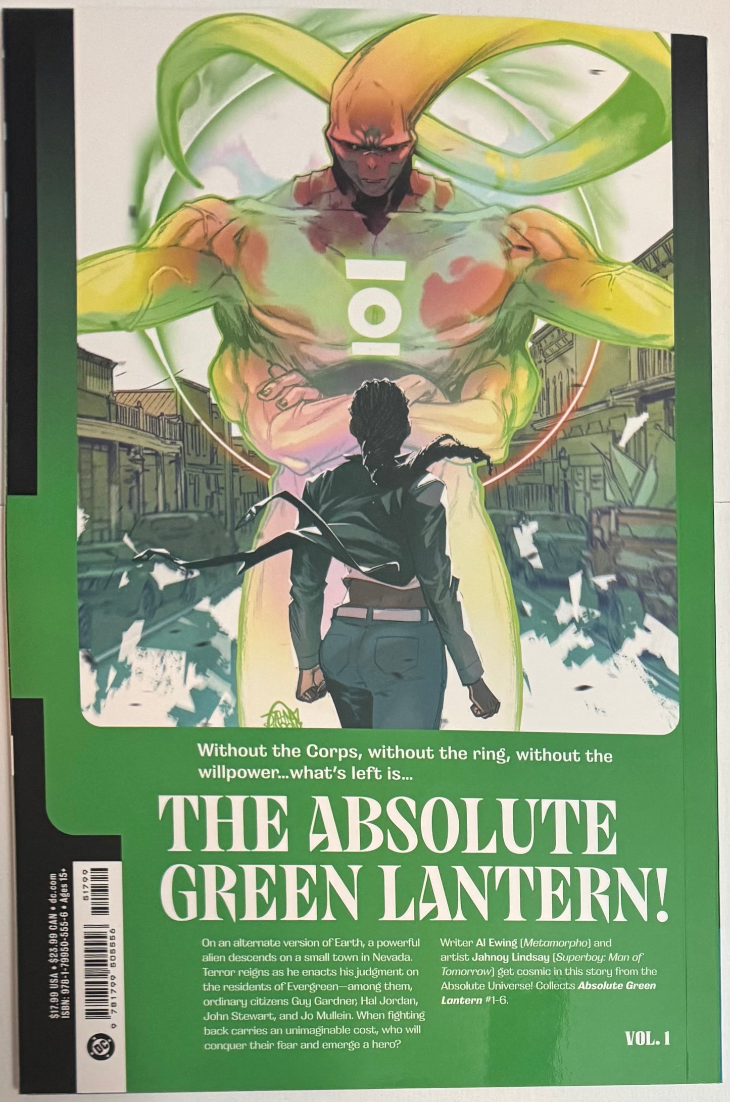 ABSOLUTE GREEN LANTERN Trade Paperback Volume 01 Without Fear