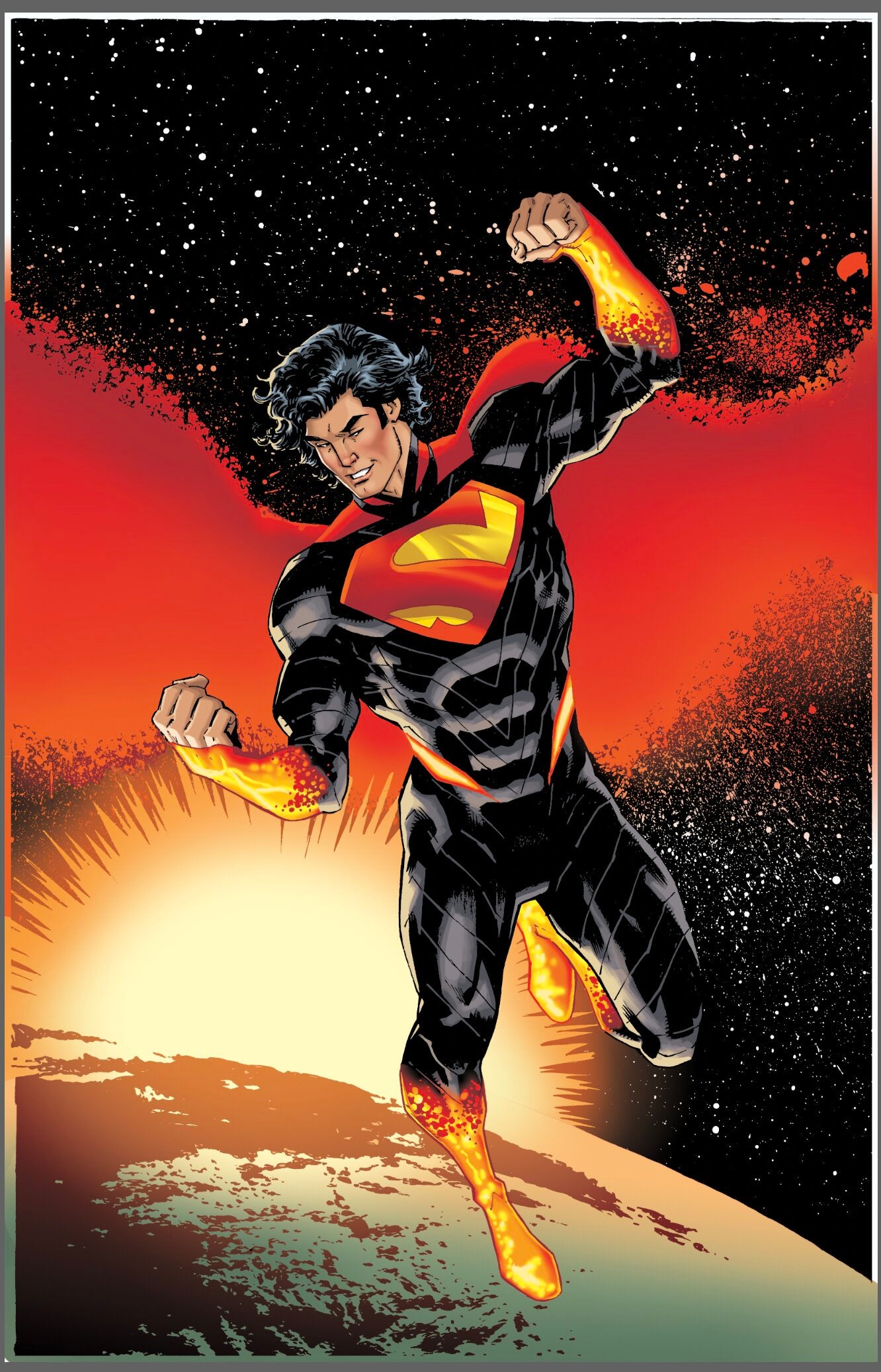ABSOLUTE SUPERMAN #11 Second Printing Cvr B Sean Izaaske Card Stock Var (2nd Print)