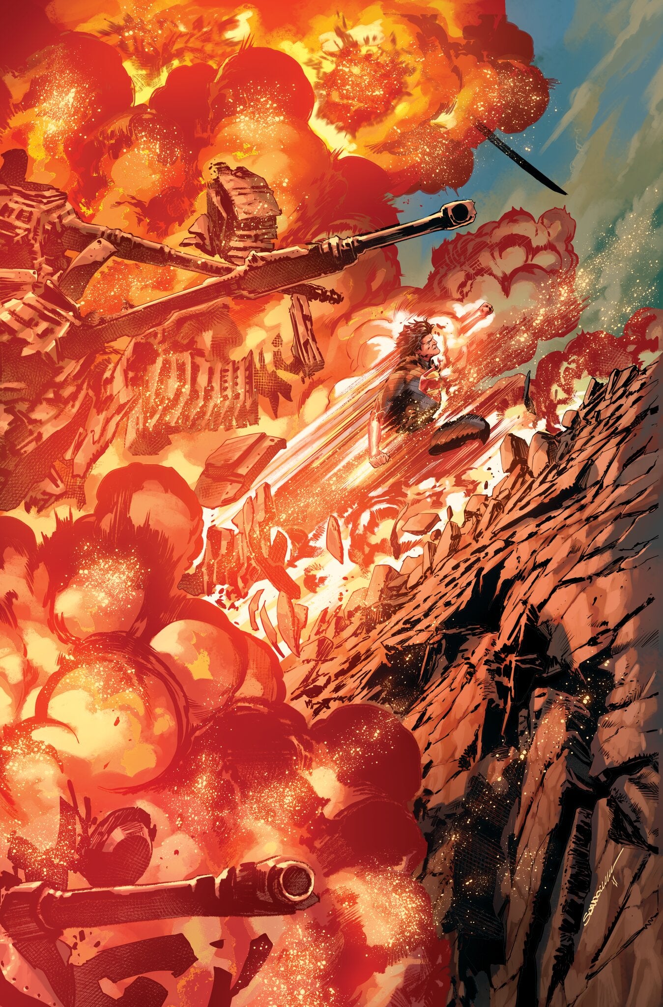 ABSOLUTE SUPERMAN #13 Second Printing Cvr A Rafa Sandoval (2nd Print)