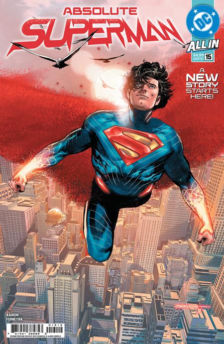 ABSOLUTE SUPERMAN #15 Second Printing Cvr A Rafa Sandoval (2nd Print)