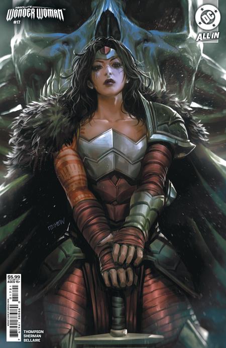 ABSOLUTE WONDER WOMAN #17 CVR B DERRICK CHEW CARD STOCK VAR (1st print)