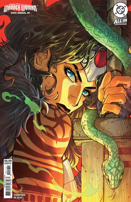 ABSOLUTE WONDER WOMAN ANNUAL 2026 #1 (ONE SHOT) CVR C HAINING CARD STOCK VAR (1st Print)