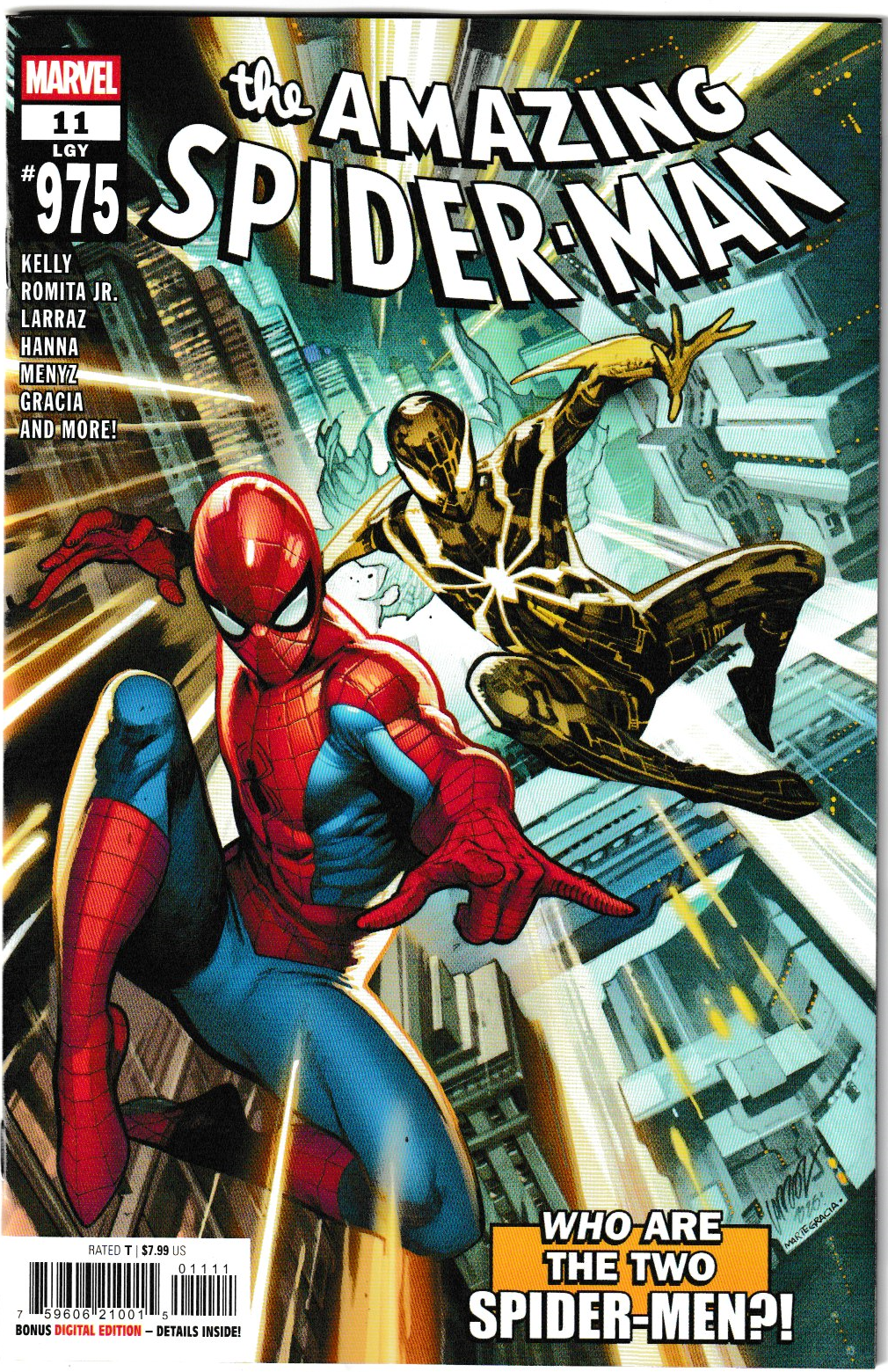 Amazing Spider-Man #11 Cover A Pepe Larraz (Marvel Comics, 2025)