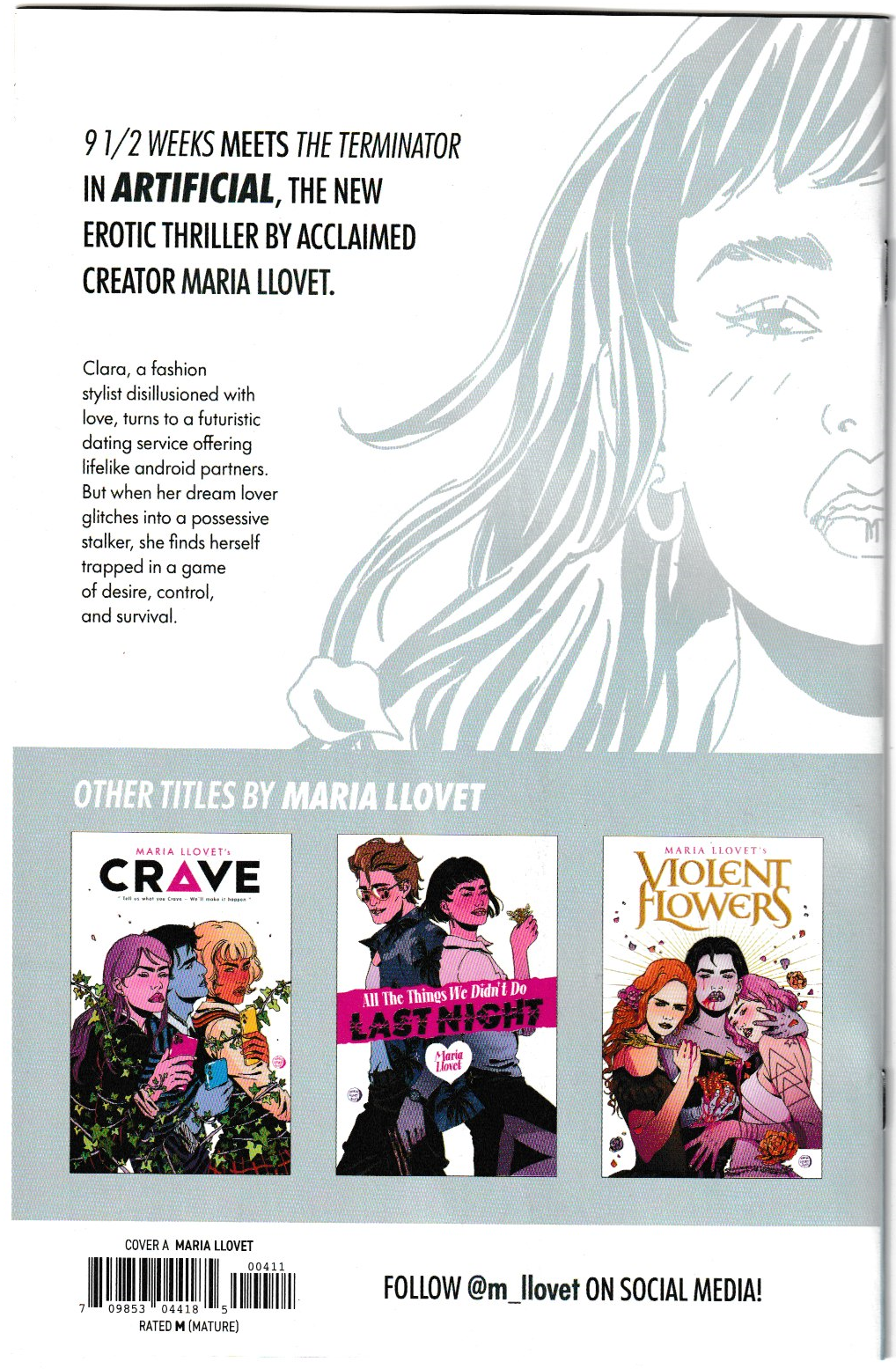 Artificial #4 (of 4) Cover A Maria Llovet (MatureReaders) Image Comics 2025