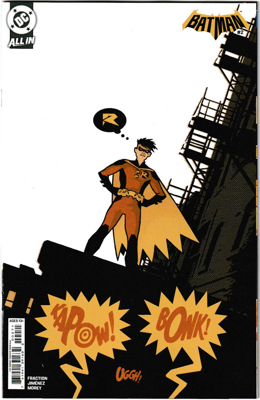 Batman #2 Cover Cover Cover H INC 1:25 David Aja Card Stock Variant DC Comics 2025