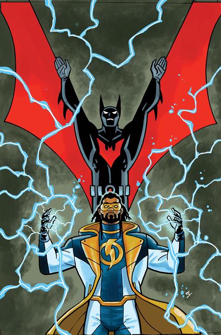 BATMAN STATIC BEYOND #5 (OF 6) CVR B TY TEMPLETON CARD STOCK VAR (1st Print)