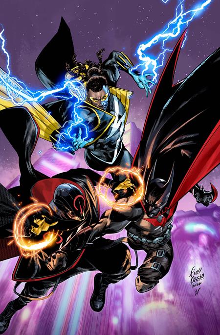 BATMAN STATIC BEYOND #6 (OF 6) CVR C FICO OSSIO CARD STOCK VAR (1st Print)