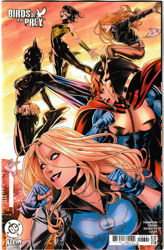 BIRDS OF PREY #26 Cover D Serg Acuña Card Stock Variant (DC Comics 2025)