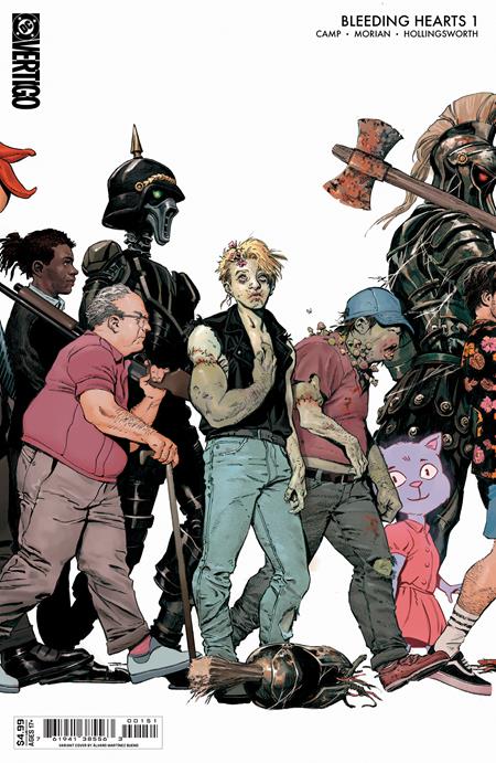 BLEEDING HEARTS #1 CVR E ALVARO MARTINEZ BUENO CONNECTING CARD STOCK VAR (MR) (1st Print)