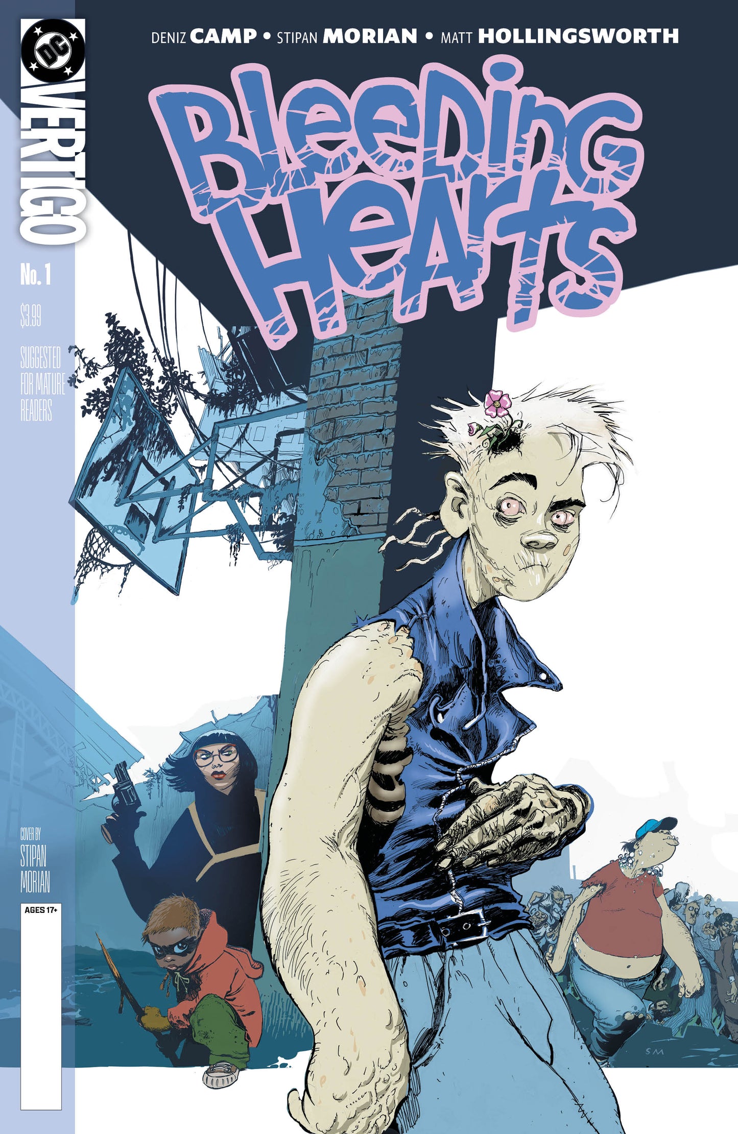 BLEEDING HEARTS #1 Second Printing Cvr A Stipan Morian (MR) (2nd Print)
