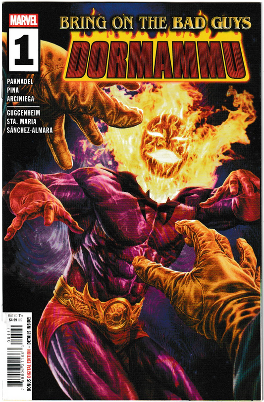 Bring on the Bad Guys: Dormammu #1 Cover A Lee Bermejo (Marvel Comics, 2025)