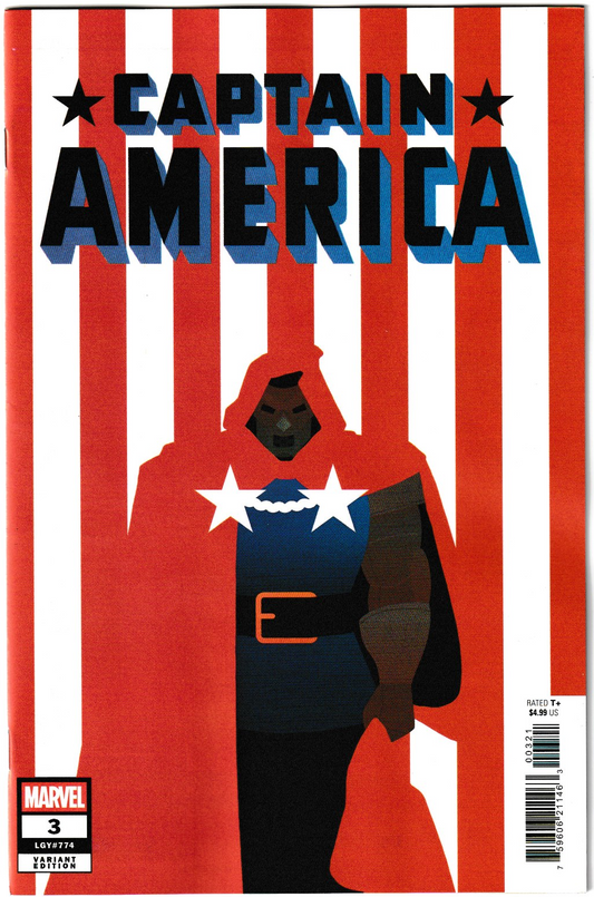 Captain America #3 Chip Zdarsky Cover Variant (Marvel Comics 2025)