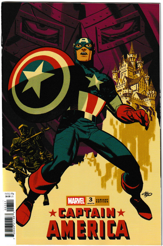 Captain America #3 Michael Cho Cover Variant (Marvel Comics 2025)