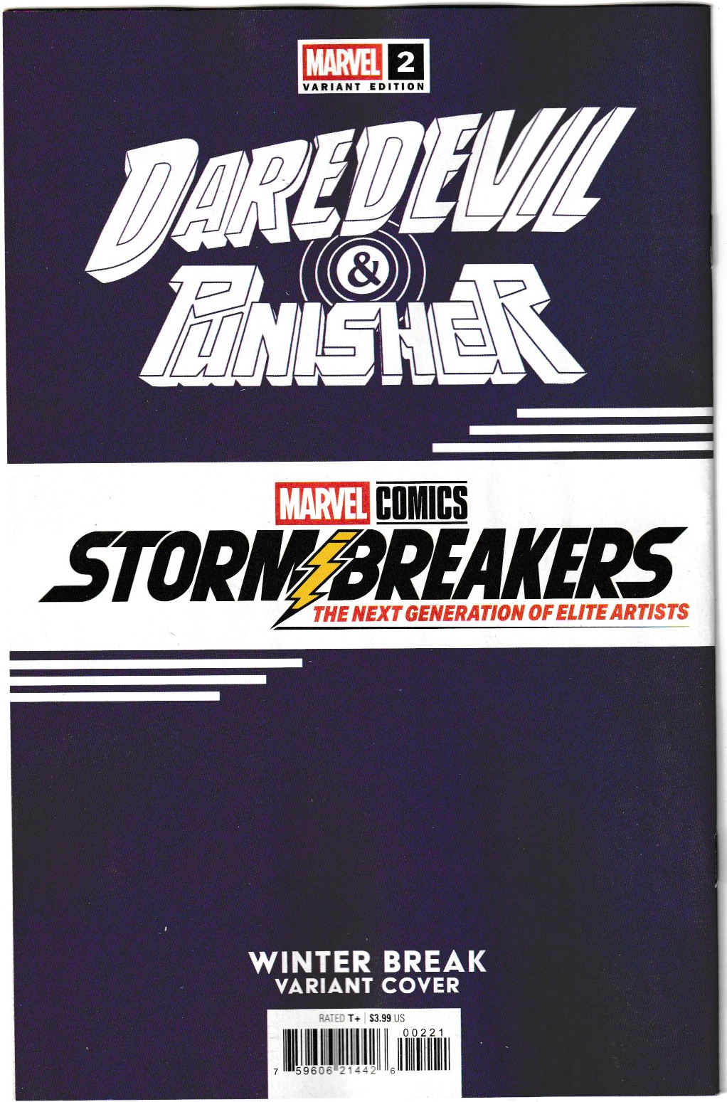 DAREDEVIL/PUNISHER: THE DEVIL'S TRIGGER #2 JONAS SCHARF WINTER BREAK VARIANT