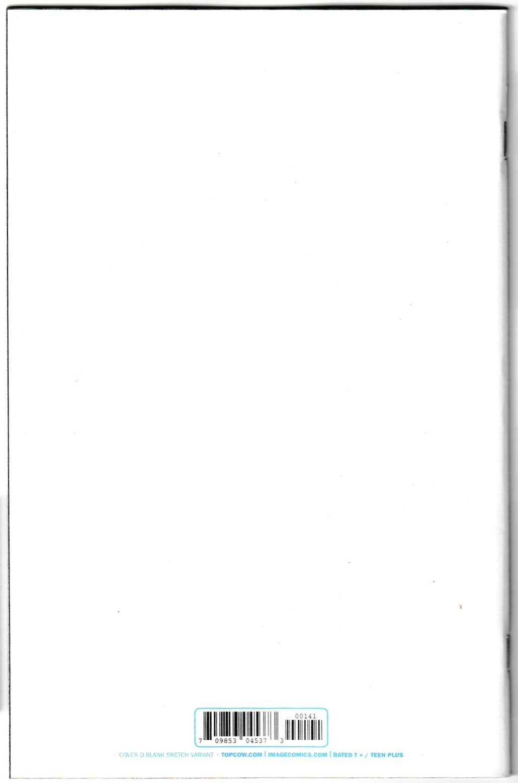 DARKNESS (2025) #1 Cvr D Blank Sketch Var (1st Print)