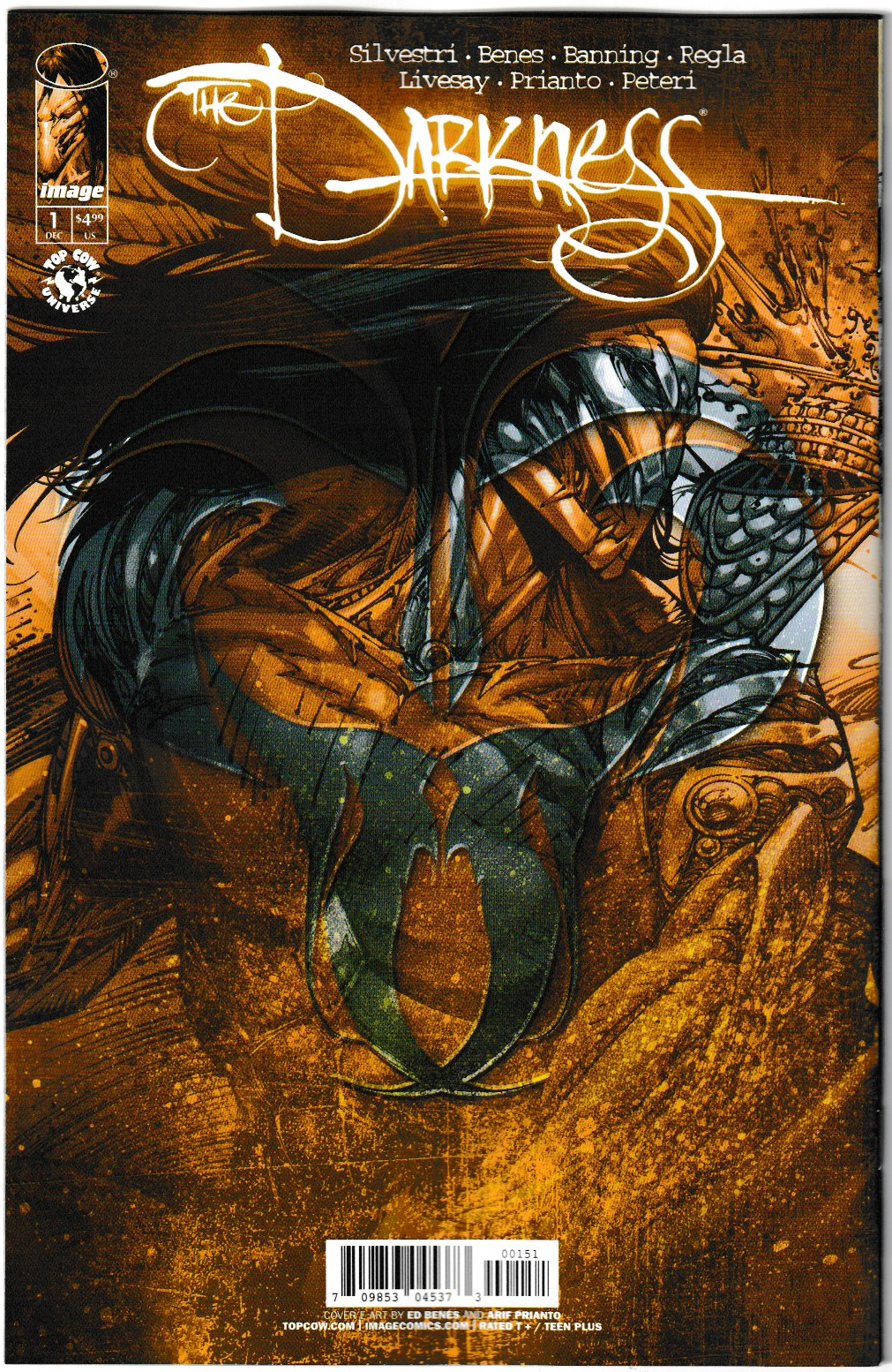 DARKNESS (2025) #1 Cvr E Inc 1:10 Ed Benes & Arif Prianto Var (1st Print)