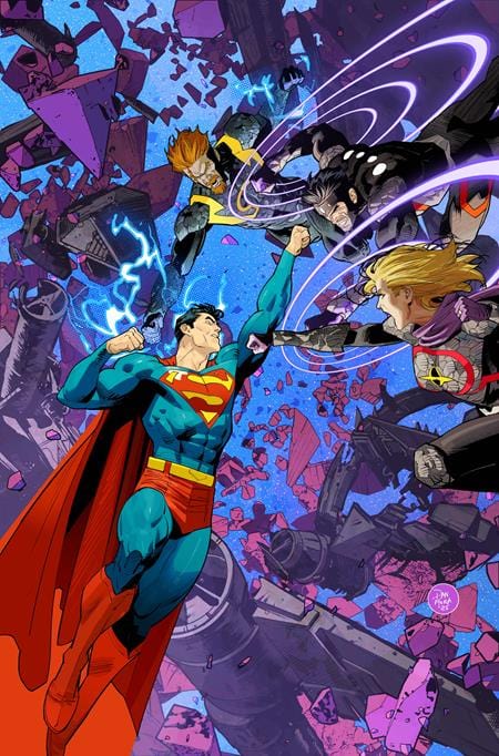Superman #28 (1st Print, Dan Mora Spot Foil Variant,)