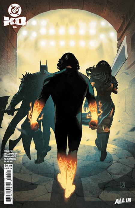 DC K.O. #4 (OF 5) CVR C MIKE DEL MUNDO CARD STOCK VAR (1st Print)