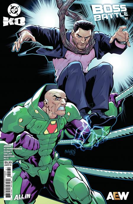 DC K.O. BOSS BATTLE #1 (ONE SHOT) CVR F GLEB MELNIKOV AEW CARD STOCK VAR (1st Print)