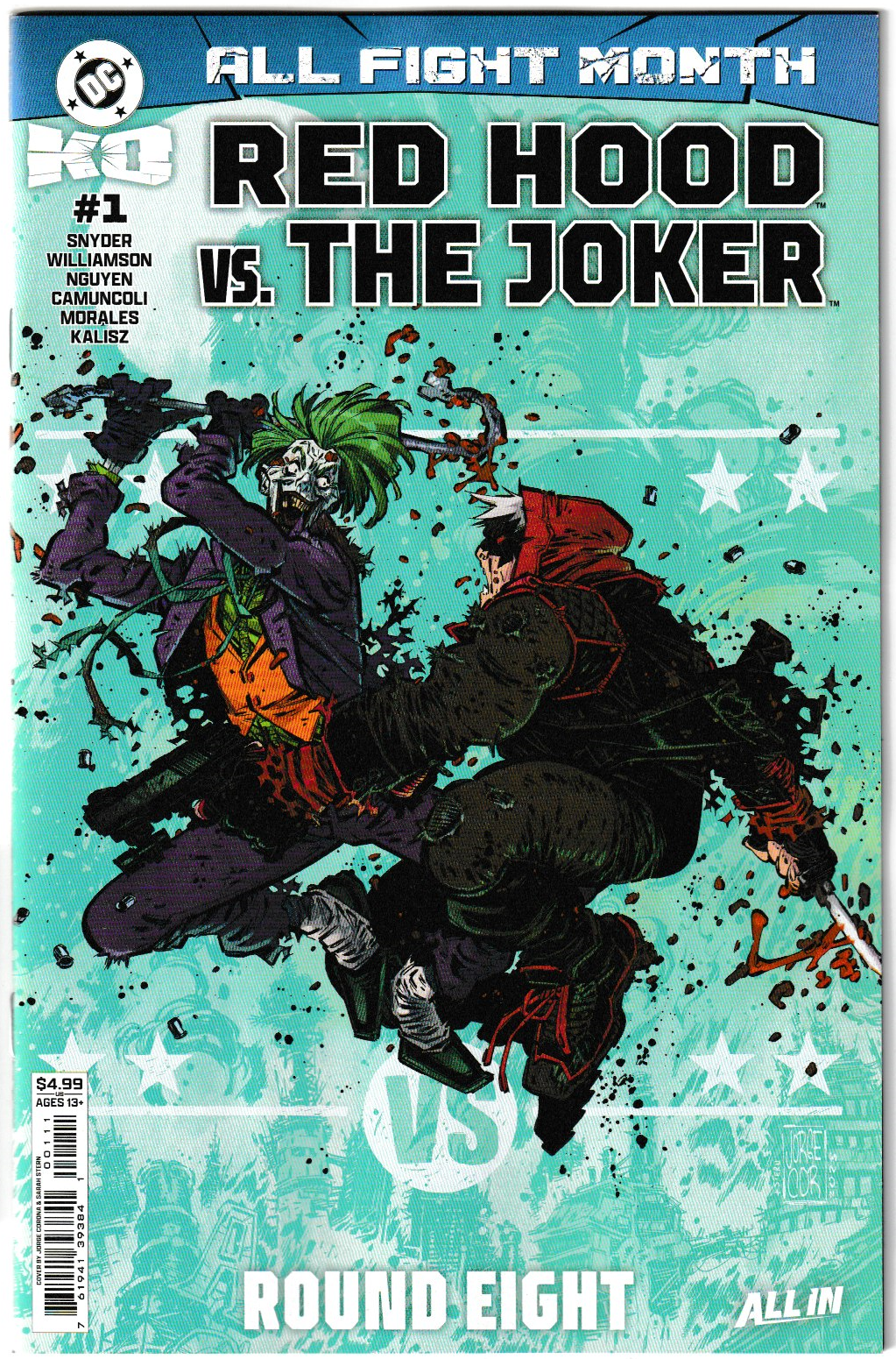 DC K.O. RED HOOD VS JOKER #1 (ONE SHOT) CVR A JORGE CORONA