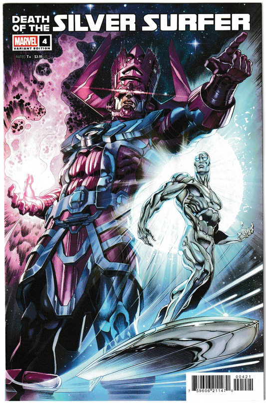 Death of the Silver Surfer #4 Claudio Castellini Variant Cover – Marvel Comics 2025