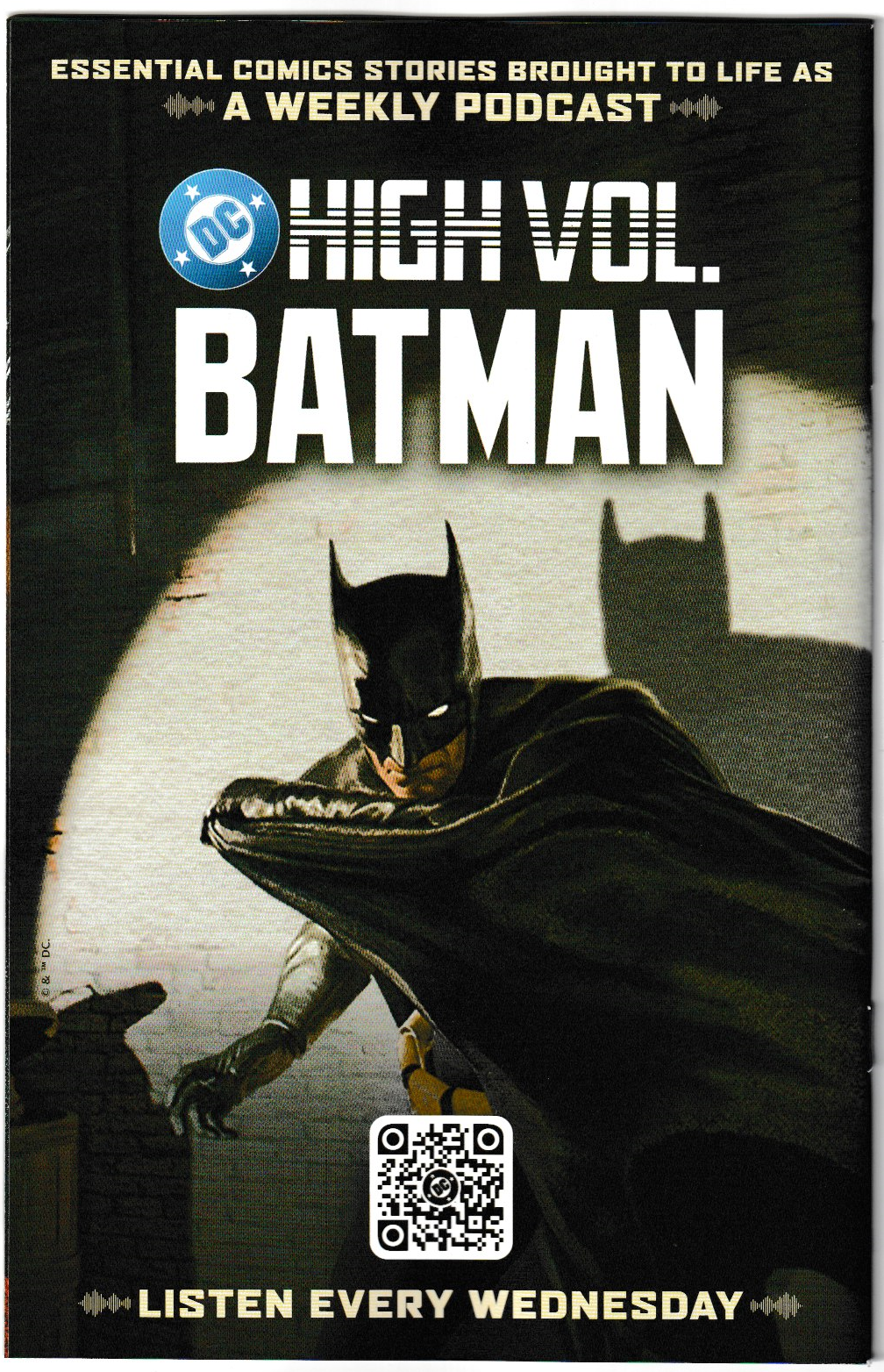 Detective Comics #1100 Cover E Bruno Redondo Artist Spotlight Card Stock Variant (DC Comics, 2025) (NM/NM+)