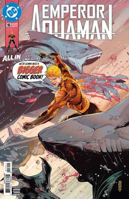 EMPEROR AQUAMAN #16 CVR A JOHN TIMMS (1st Print)