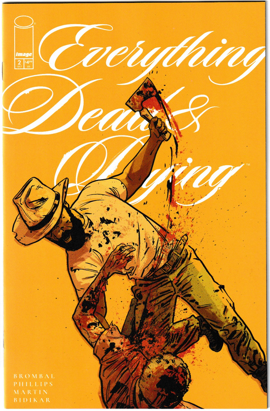 Everything Dead & Dying #2 (of 5, 1st Print) Cover B Jacob Phillips Yellow Variant (MR)