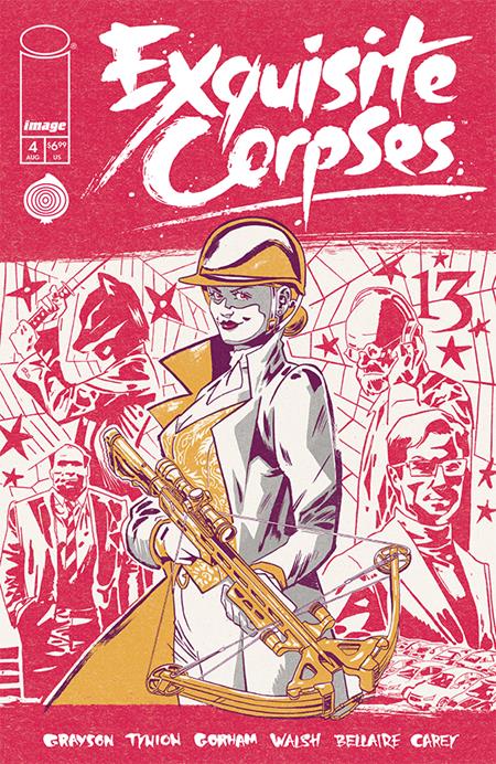 Exquisite Corpses #4 Cover C Michael Walsh Polybagged & Playing Card Variant (Image Comics, 2025)