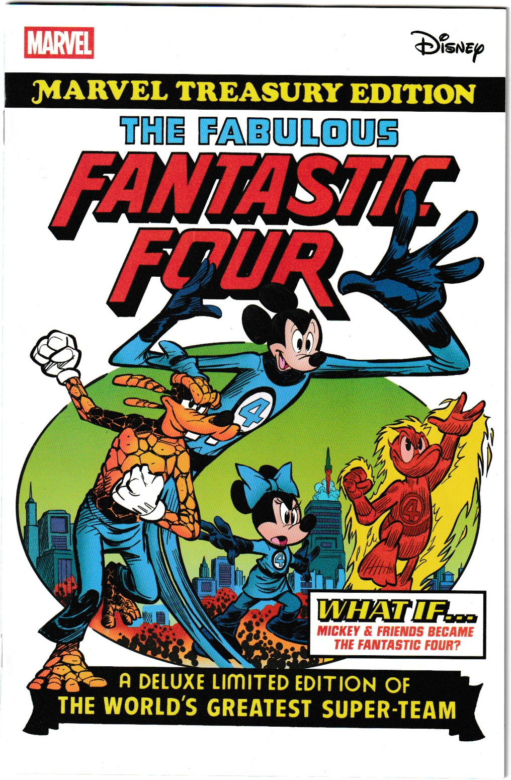 Fantastic Four (2025) #2 Alessandro Pastrovicchio Disney What If? Homage Variant (Marvel Comics, 2025) (NM/NM+)