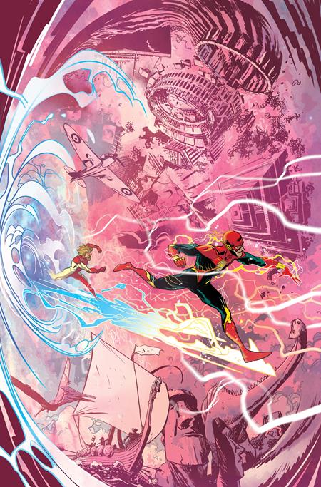 FLASH #30 CVR B RAMON PEREZ CARD STOCK VAR (DC K.O.) (1st Print)