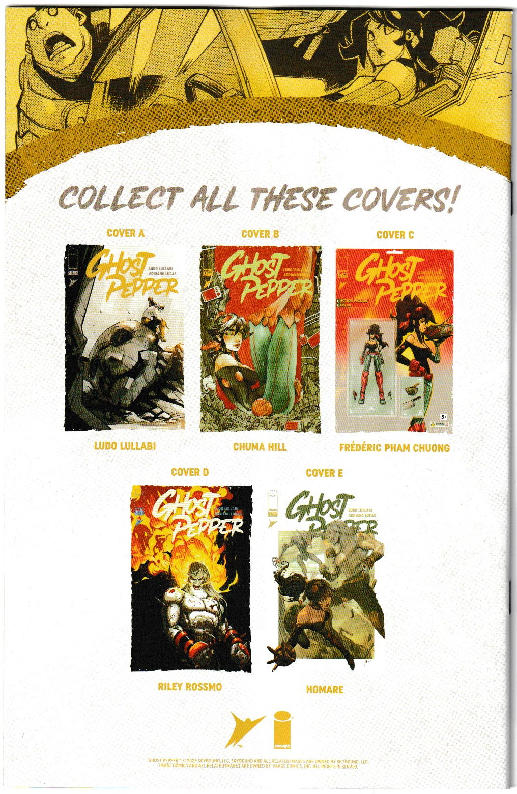 GHOST PEPPER #7 CVR C INC 1:10 FREDERIC PHAM CHUONG ACTION FIGURE VAR 1st Print