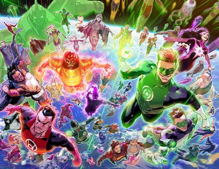 GREEN LANTERN #33 (Legacy #600) CVR A XERMANICO Wraparound (1st Print)