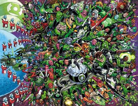 GREEN LANTERN #33 (Legacy #600) CVR F SCOTT KOBLISH LEGACY WRAPAROUND CARD STOCK (1st Print)