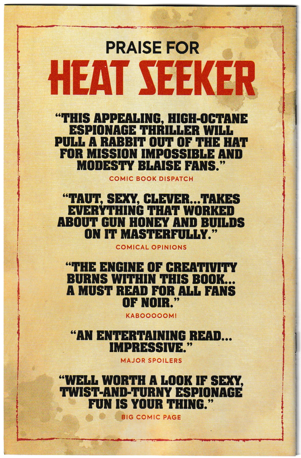 Heat Seeker: Exposed – A Gun Honey Series #4 (of 4) Cover D (Ace Continuado) Titan Comics, 2025