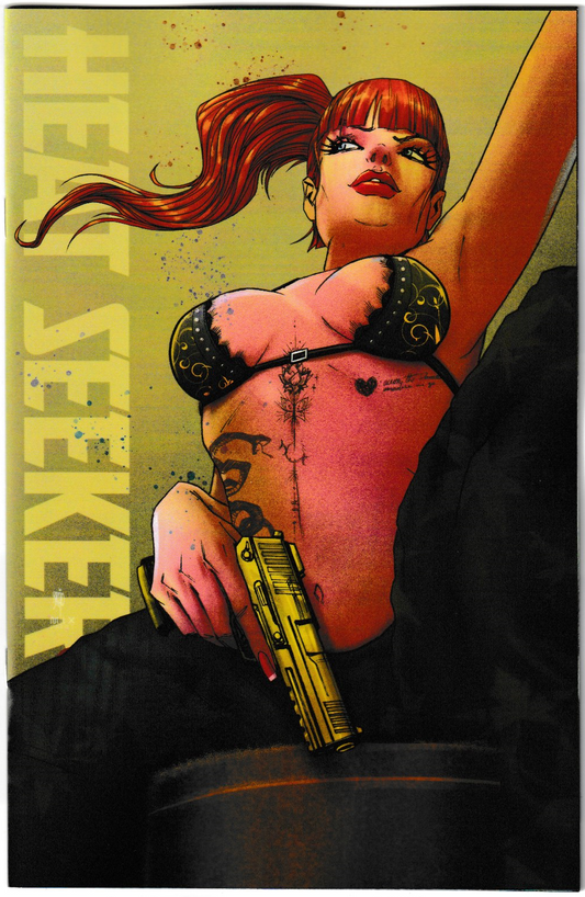 Heat Seeker: Exposed – A Gun Honey Series #3 (of 4) Cover I Brao Unique Outfit Virgin (Titan Comics, 2025)
